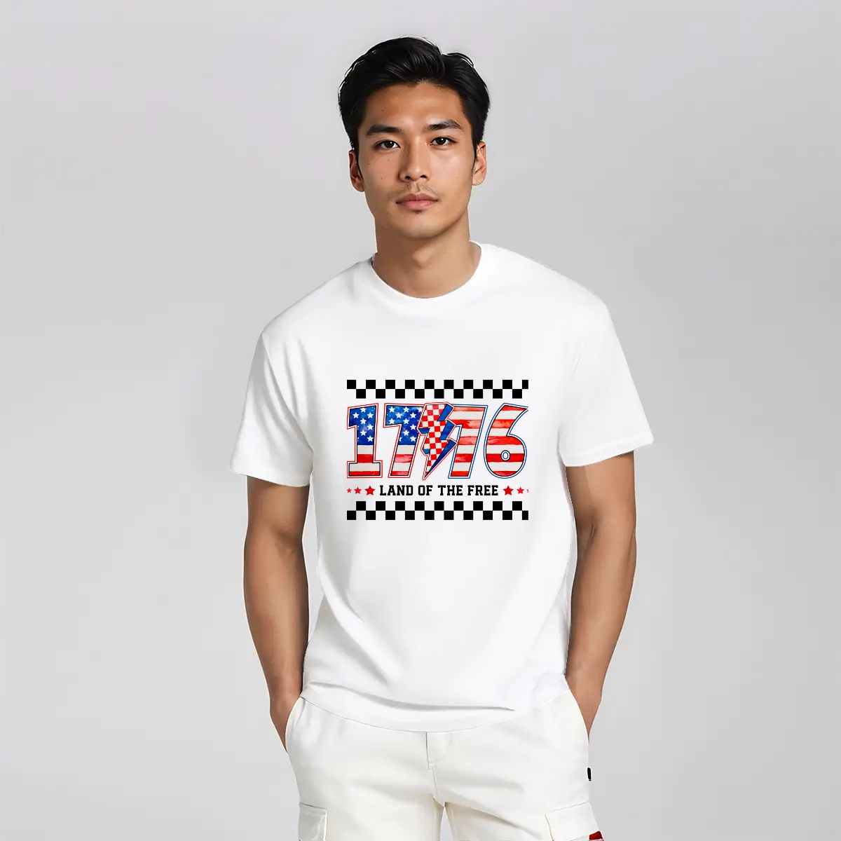 Unisex Cotton T-Shirt 1776 Coquette