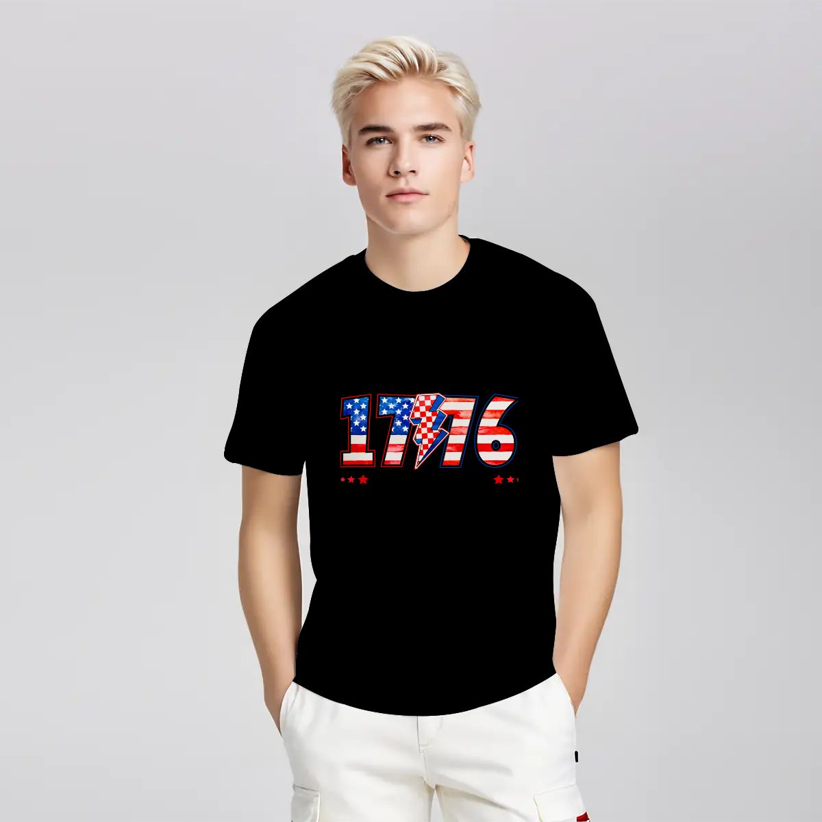 Unisex Cotton T-Shirt 1776 Coquette