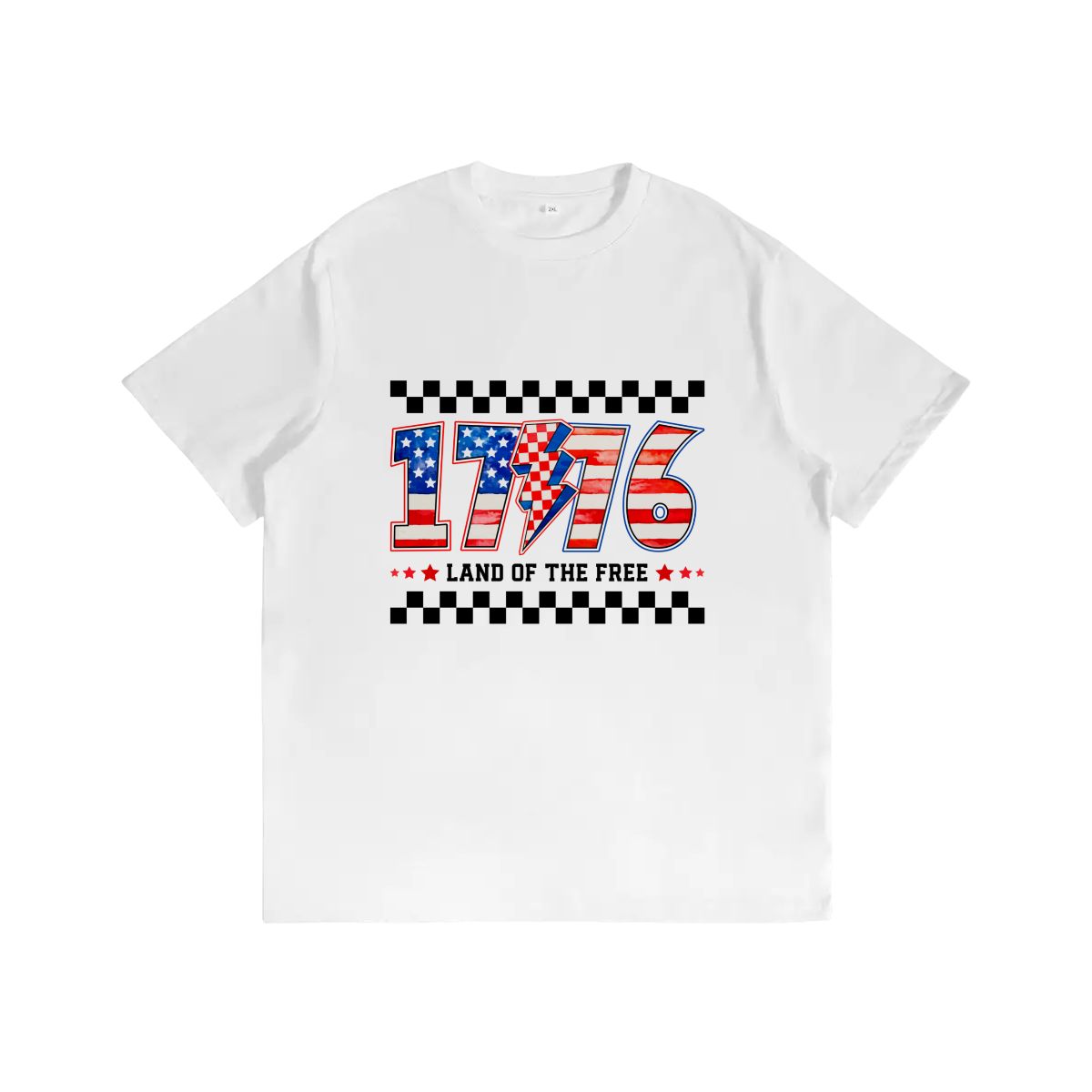 Unisex Cotton T-Shirt 1776 Coquette